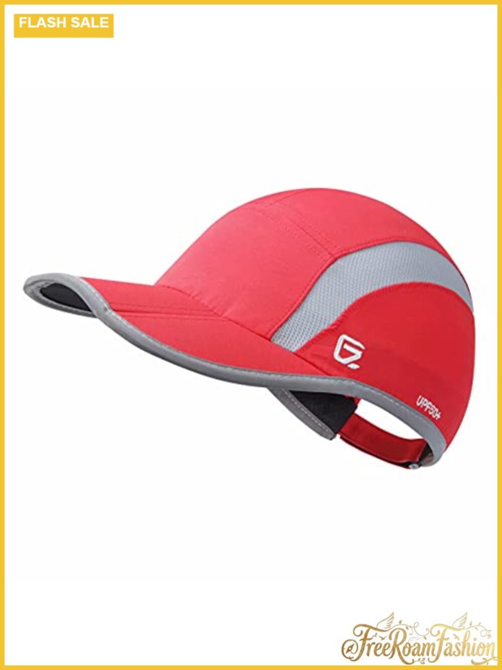 Unstructured Reflective Folding Outdoor Hat UPF 50+ Baseball Cap